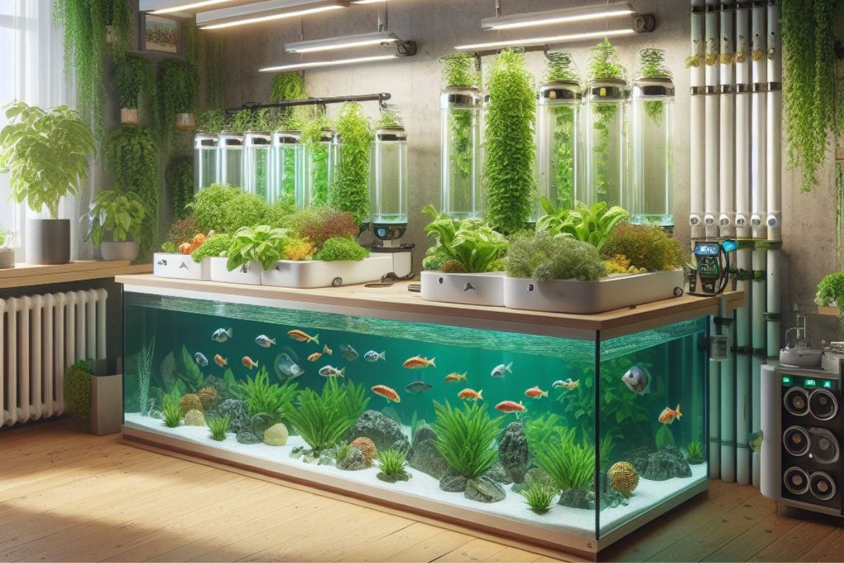Picture of Home Aquaponics System