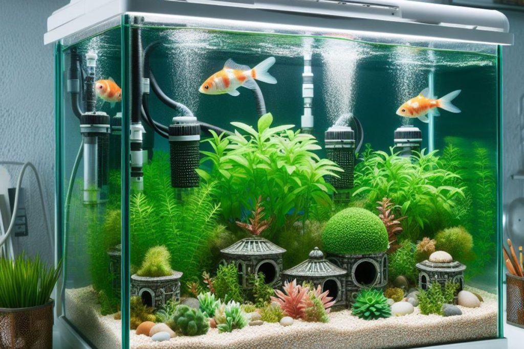 picture of DIY Aquaponics Fish Tank Systems